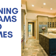 Tusing Builders & Roofing Services image with the text "Turning Dreams Into Homes" promoting Custom Home Construction in Norwalk.