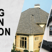 Tusing Builders image with the text "Roofing You Can Count On" promoting Roof Replacement in Mansfield, OH.